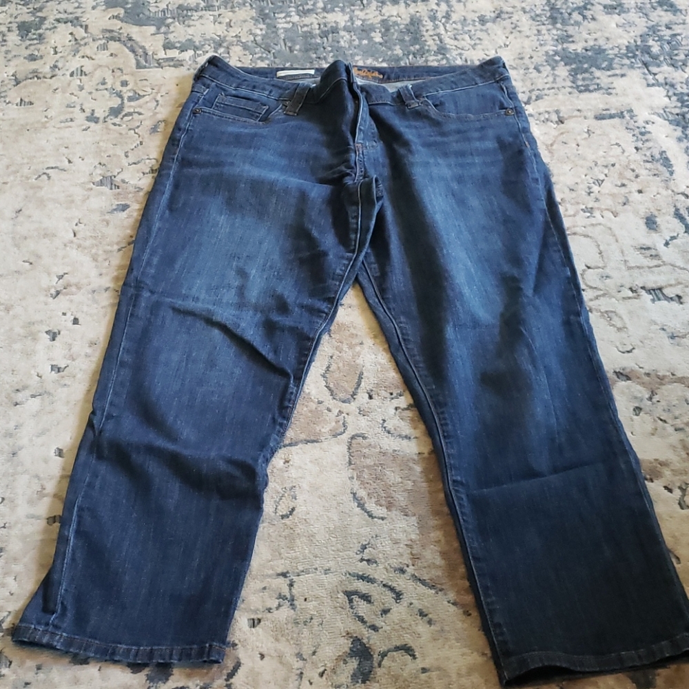 Kut from the Kloth Bardot Crop Skinny Boyfriend